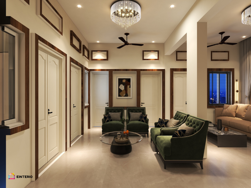 Take a walk inside Mr. Mahendra’s peaceful village home, now beautifully redesigned with Einterio 